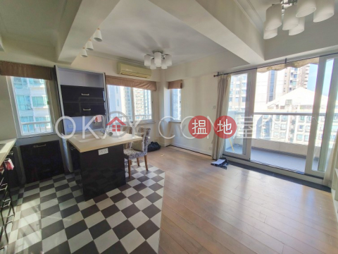 Intimate 1 bedroom on high floor with terrace & balcony | Rental | Garfield Mansion 嘉輝大廈 _0