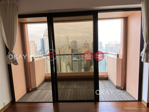 Rare 3 bedroom on high floor with balcony & parking | Rental|The Albany(The Albany)Rental Listings (OKAY-R18420)_0