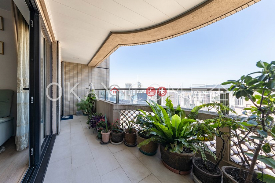 HK$ 112M Garden Terrace, Central District Efficient 4 bed on high floor with balcony & parking | For Sale