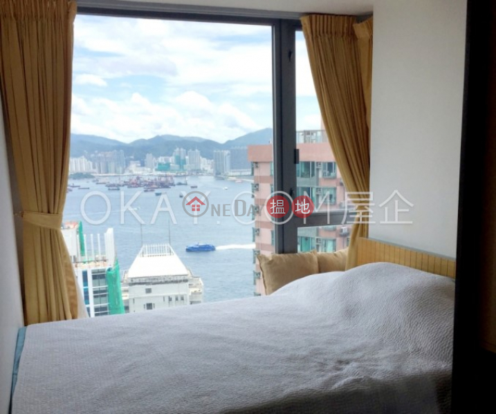 Unique 2 bedroom on high floor with balcony | Rental | One Pacific Heights 盈峰一號 Rental Listings