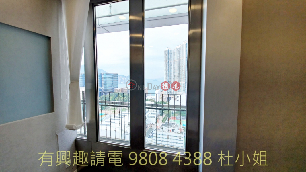 whole floor, SEA VIEW top level with roof, with balcony | Hon Kwok Jordan Centre 漢國佐敦中心 Rental Listings