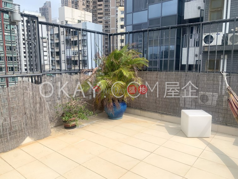 Property Search Hong Kong | OneDay | Residential | Rental Listings | Generous 1 bedroom on high floor with rooftop & terrace | Rental