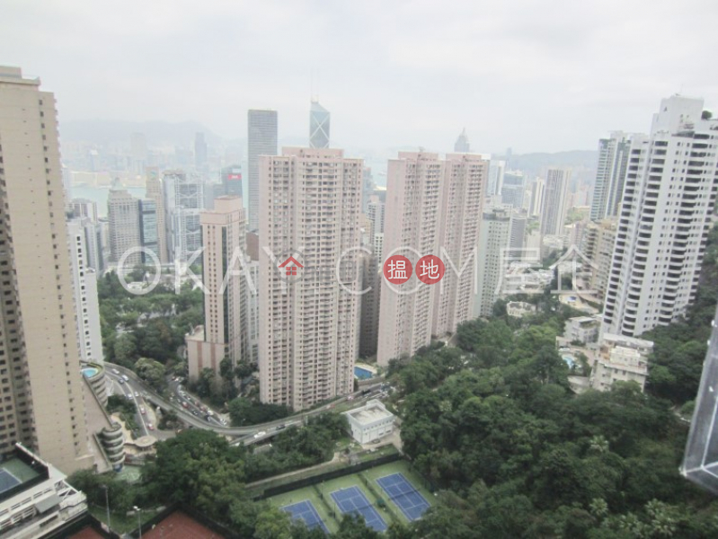 Unique 4 bedroom with balcony & parking | Rental | Clovelly Court 嘉富麗苑 Rental Listings