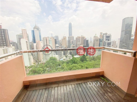 Rare 3 bedroom with balcony & parking | Rental | The Albany 雅賓利大廈 _0