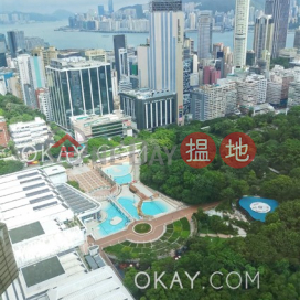 Lovely 2 bedroom on high floor with balcony | Rental | Tower 1 The Victoria Towers 港景峯1座 _0