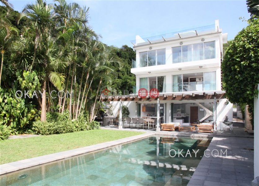 Lovely house with sea views, balcony | For Sale Tai Hang Hau Road | Sai Kung, Hong Kong | Sales | HK$ 120M