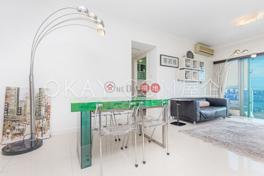 HK$ 52,000/ month | Tower 2 The Victoria Towers | Yau Tsim Mong Charming 3 bed on high floor with sea views & balcony | Rental
