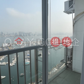Tasteful 2 bedroom on high floor with balcony | Rental | Hoi Deen Court 海殿大廈 _0