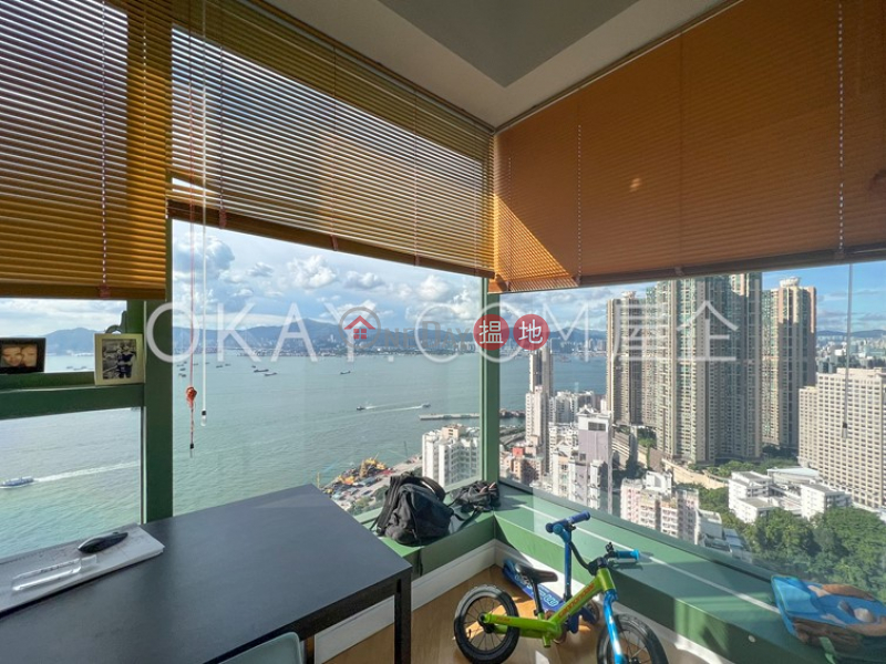 HK$ 72M Belcher\'s Hill, Western District | Exquisite 4 bed on high floor with sea views & rooftop | For Sale
