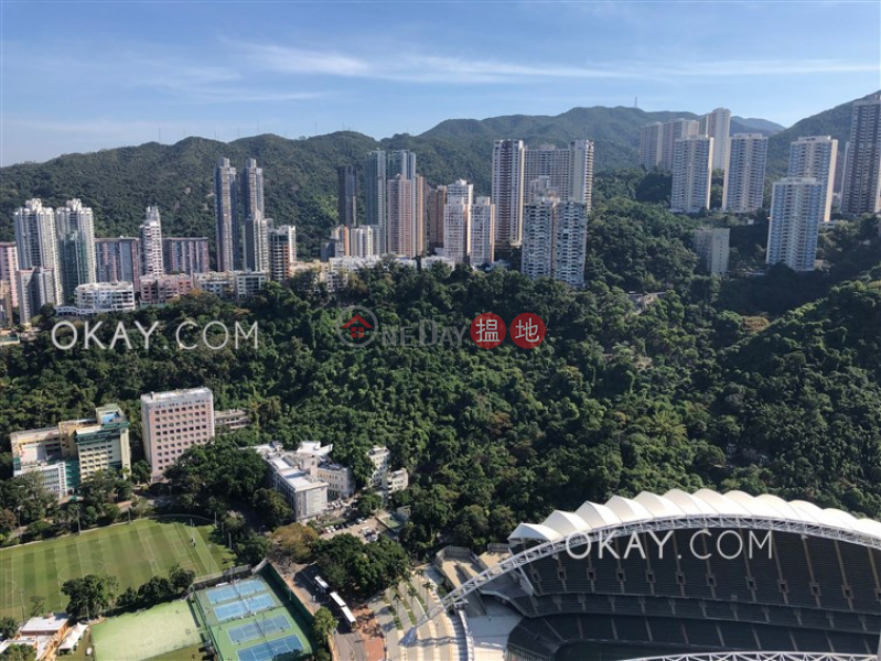 Property Search Hong Kong | OneDay | Residential, Rental Listings | Unique 3 bedroom on high floor with balcony & parking | Rental