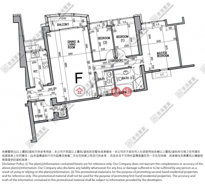 Three bedrooms and one apartment in The Harbourside | The Harbourside Tower 3 君臨天下3座 Sales Listings