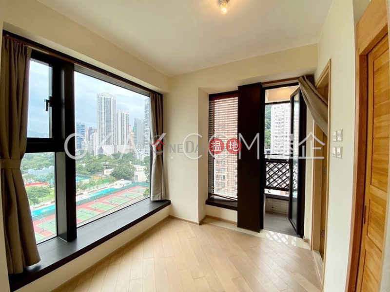 Charming 1 bed on high floor with sea views & balcony | Rental, 18 School Street | Wan Chai District Hong Kong | Rental | HK$ 25,000/ month