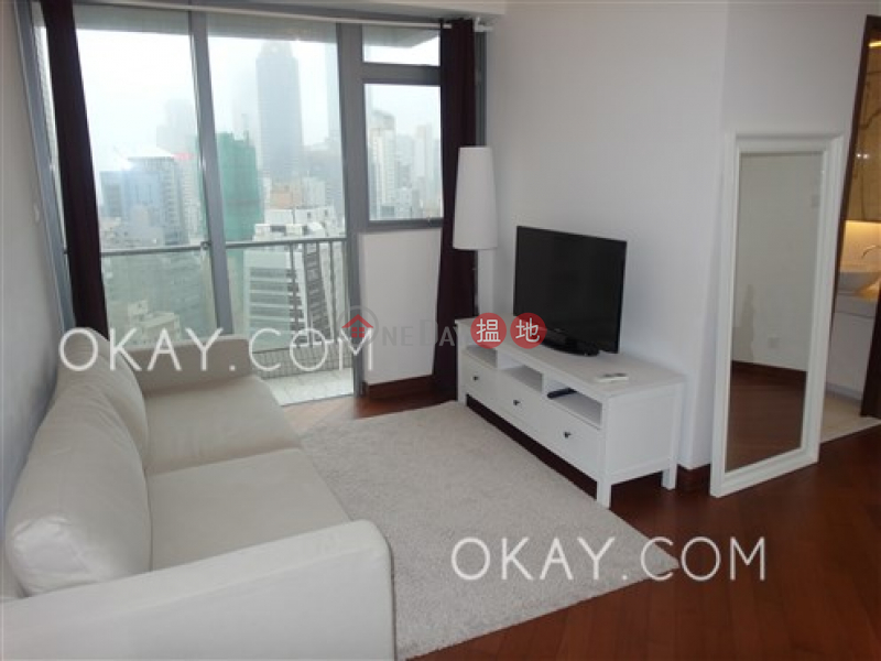 Elegant 1 bedroom on high floor with balcony | Rental, 1 Wo Fung Street | Western District | Hong Kong Rental, HK$ 32,000/ month