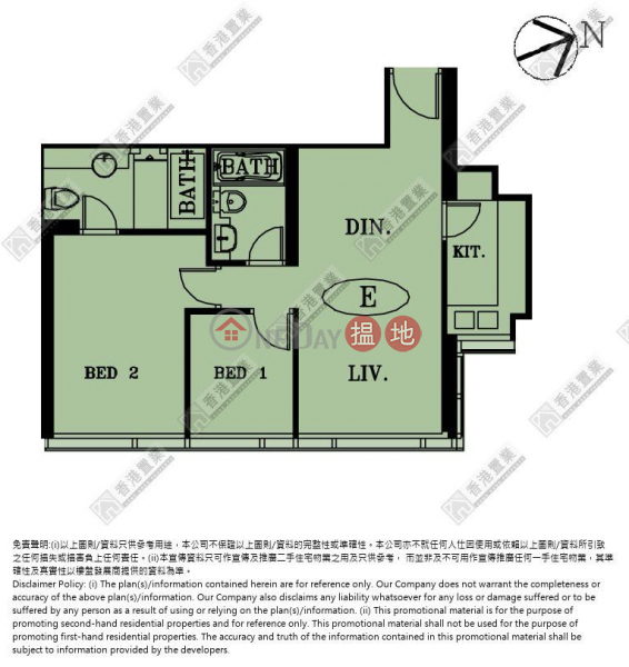 天璽20座2區(海鑽)-中層22E單位-住宅-出售樓盤HK$ 2,650萬