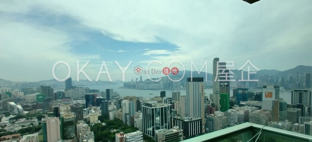 Stylish 3 bed on high floor with harbour views | Rental | Tower 3 The Victoria Towers 港景峯3座 Rental Listings