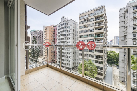 Nicely kept 3 bedroom with balcony & parking | For Sale | Moon Fair Mansion 滿輝大廈 _0