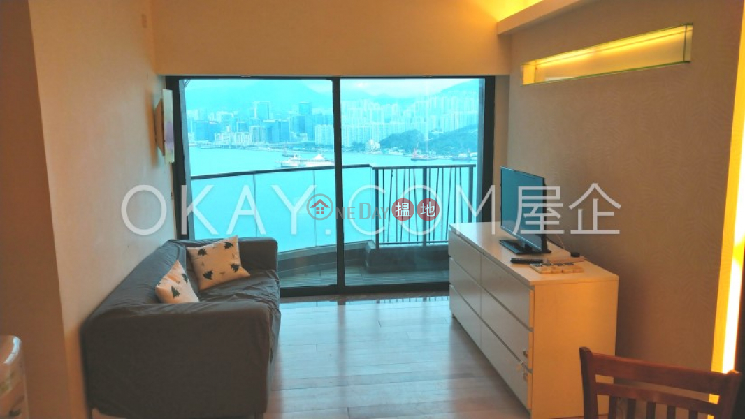 Unique 3 bedroom on high floor with sea views & balcony | Rental | Tower 5 Grand Promenade 嘉亨灣 5座 Rental Listings