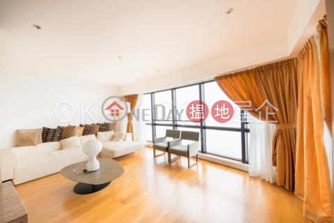 Stylish 4 bed on high floor with sea views & balcony | Rental | Pacific View Block 3 浪琴園3座 _0