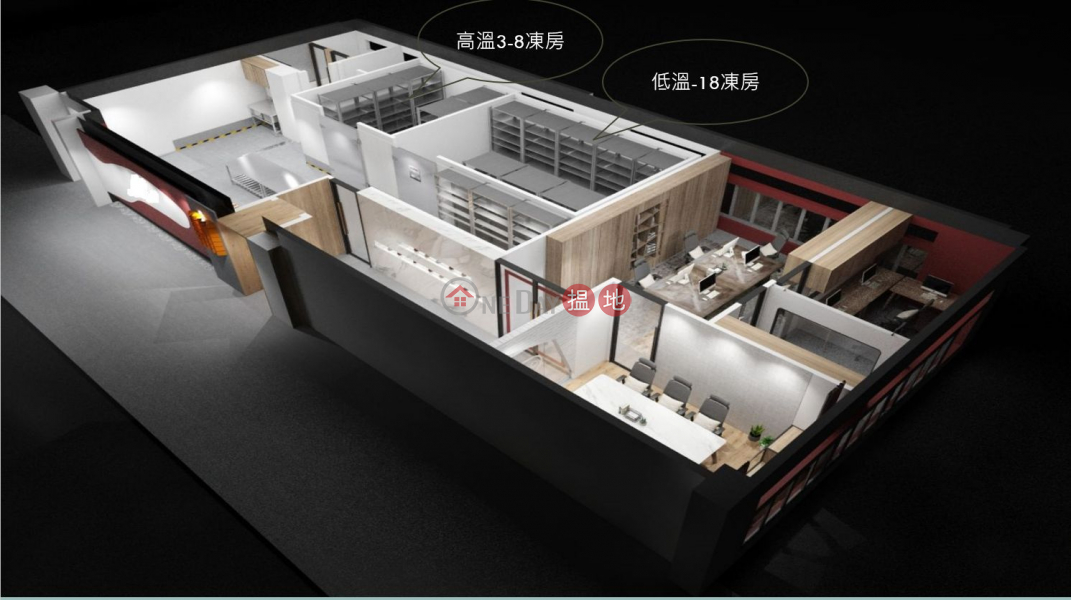 安居工商 何生 免頂手 有牌食物工場 ２雪房|開聯工業中心(Hoi Luen Industrial Centre)出租樓盤 (ANDYH-6817065949)