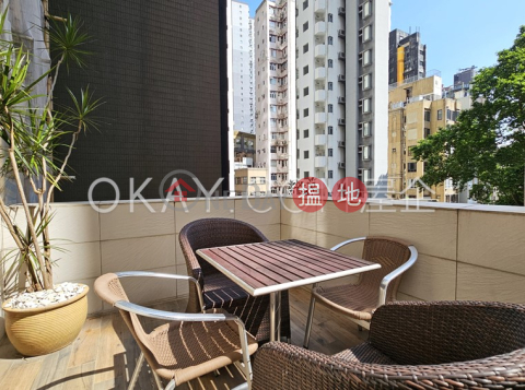 Lovely 1 bedroom with terrace | Rental, 31 Mosque Junction 摩羅廟交加街31號 | Western District (OKAY-R294413)_0