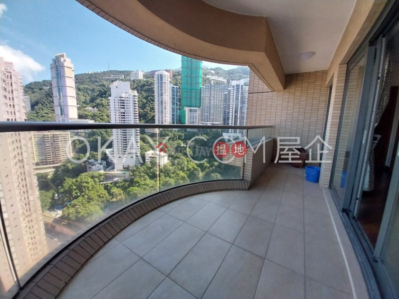 Efficient 4 bed on high floor with balcony & parking | Rental 8A Old Peak Road | Central District Hong Kong, Rental HK$ 105,000/ month