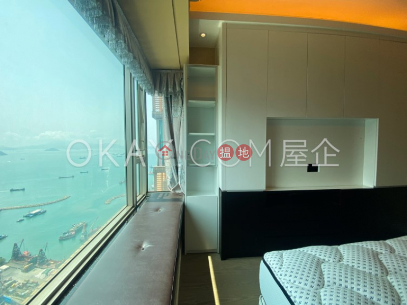 Stylish 2 bed on high floor with sea views & balcony | Rental | Sorrento Phase 2 Block 2 擎天半島2期2座 Rental Listings