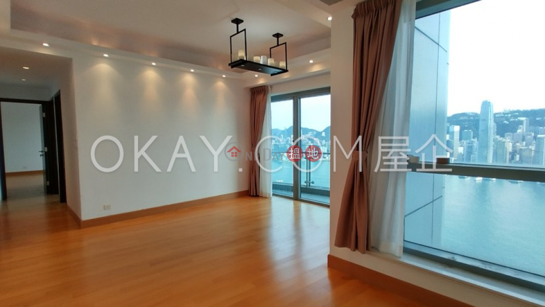 Stylish 4 bedroom on high floor with balcony & parking | Rental, 1 Austin Road West | Yau Tsim Mong Hong Kong, Rental | HK$ 128,000/ month
