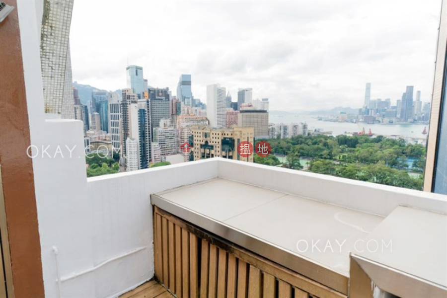 Lovely 1 bed on high floor with harbour views & rooftop | Rental, 2-8 Lin Fa Kung Street | Wan Chai District, Hong Kong, Rental HK$ 26,000/ month