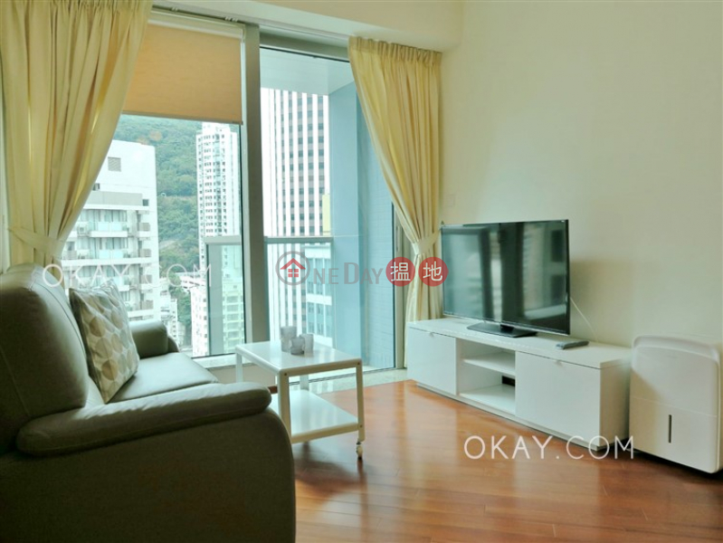 Generous 1 bedroom on high floor with balcony | Rental | 200 Queens Road East | Wan Chai District | Hong Kong Rental, HK$ 26,000/ month