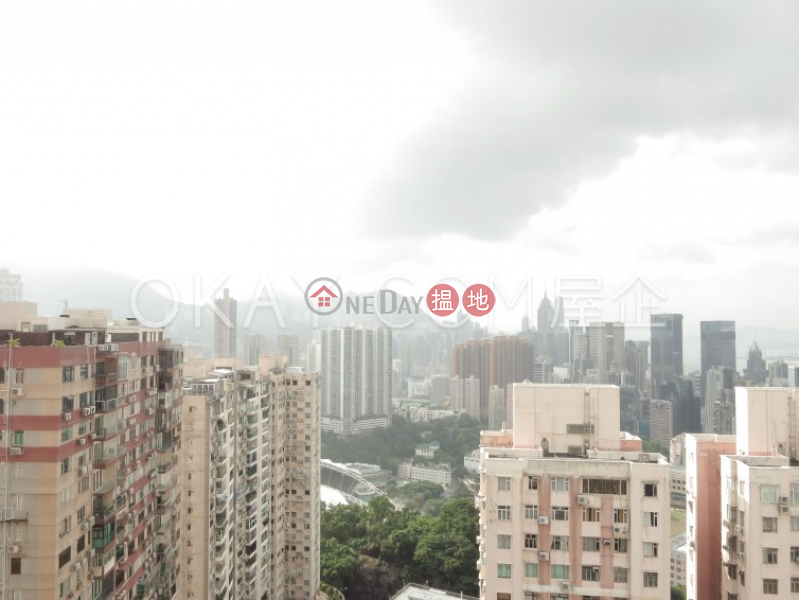 Stylish 3 bedroom with balcony & parking | Rental | Elm Tree Towers Block A 愉富大廈A座 Rental Listings