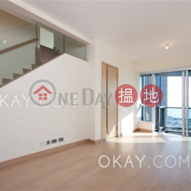 Tasteful 1 bed on high floor with sea views & balcony | Rental | Marinella Tower 9 深灣 9座 _0