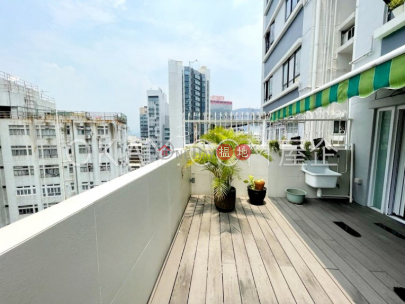 Stylish high floor with terrace | For Sale | 3 Lok Ku Road | Western District Hong Kong, Sales | HK$ 11.5M
