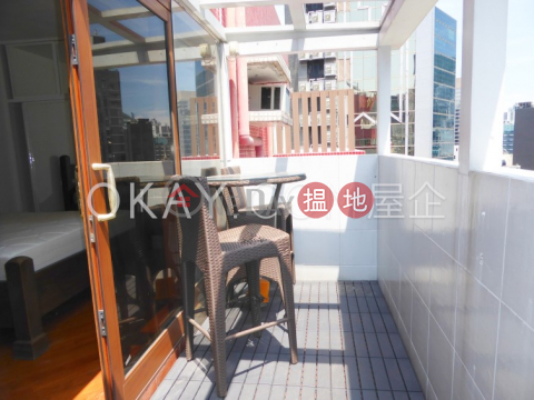 Unique 1 bedroom on high floor with rooftop & balcony | For Sale | Amber Lodge 金珀苑 _0