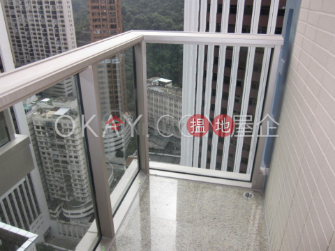 Lovely 2 bedroom on high floor with balcony | Rental | The Avenue Tower 2 囍匯 2座 _0