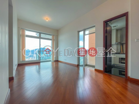 Gorgeous 3 bedroom on high floor with balcony | Rental | The Hermitage Tower 3 帝峰‧皇殿3座 _0