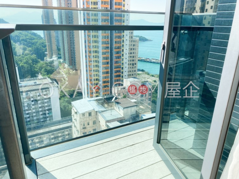 Tasteful 1 bedroom on high floor with balcony | For Sale 11 Davis Street | Western District, Hong Kong | Sales HK$ 9.6M