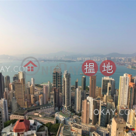 Lovely 2 bedroom on high floor with balcony | Rental | 2 Park Road 柏道2號 _0