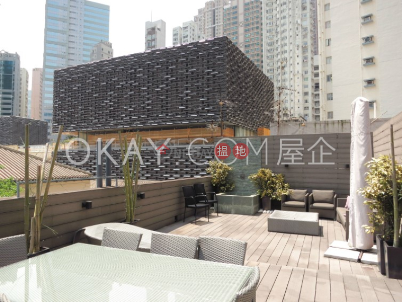 Lovely 1 bedroom on high floor with rooftop | Rental | 11-13 Old Bailey Street 奧卑利街11-13號 Rental Listings