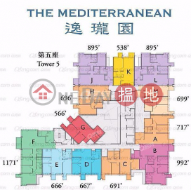 環境優美，無敵景觀，投資首選，即買即住，海景逸瓏園5座買賣盤|逸瓏園5座(The Mediterranean Tower 5)出售樓盤 (XGXGQ026400265)_0