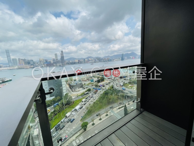HK$ 13.8M The Gloucester Wan Chai District | Tasteful 1 bedroom with sea views & balcony | For Sale