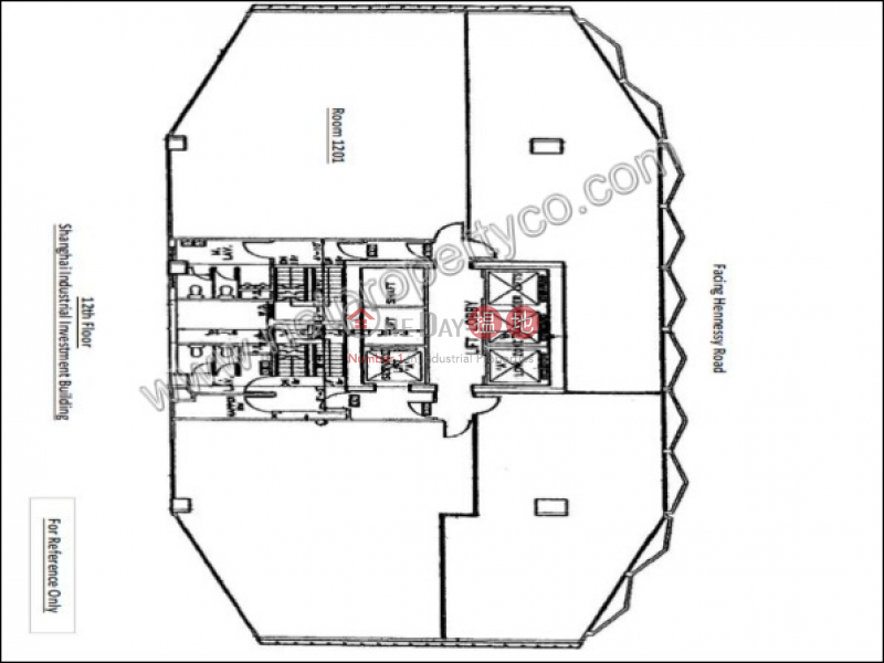 Wan Chai office for Rent - Shanghai Ind. Inv. Bldg. | Shanghai Industrial Investment Building 上海實業大廈 Rental Listings