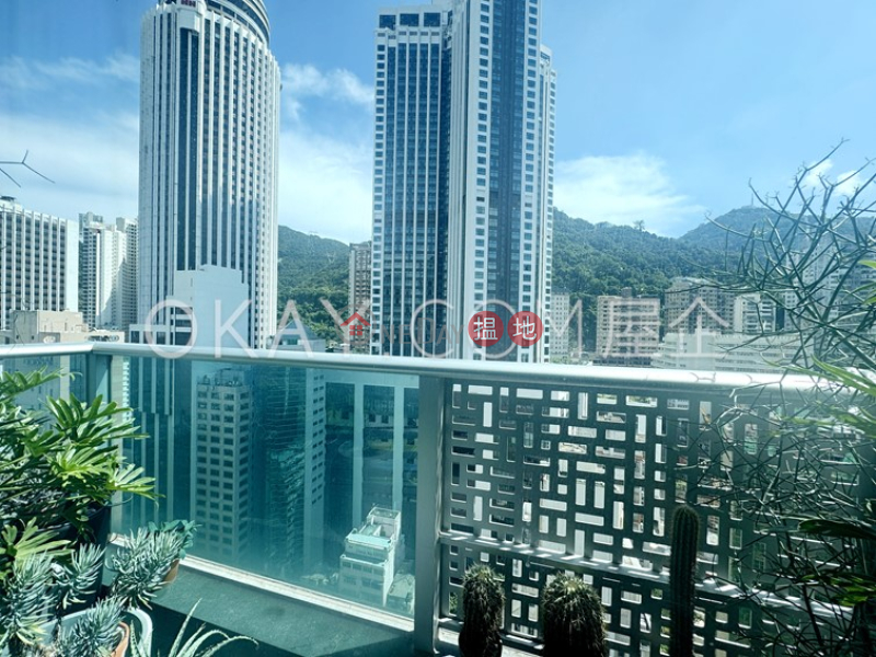 Nicely kept 1 bedroom on high floor with balcony | Rental | J Residence 嘉薈軒 Rental Listings
