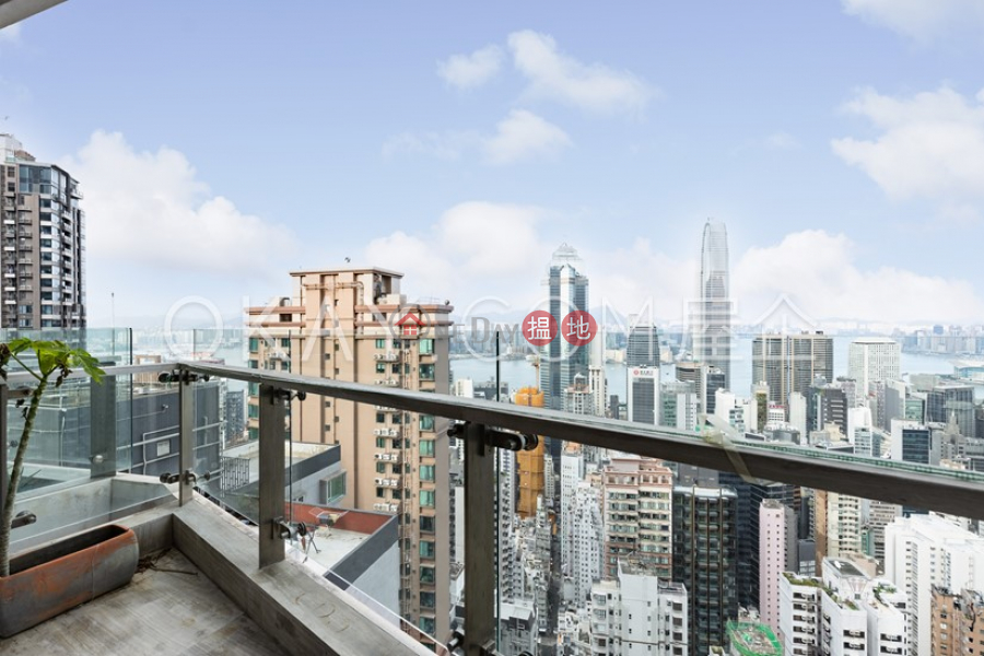 Gorgeous 4 bed on high floor with sea views & balcony | Rental 9 Seymour Road | Western District | Hong Kong | Rental HK$ 128,000/ month