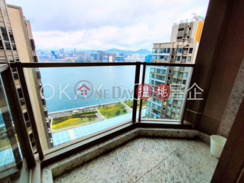 Gorgeous 3 bed on high floor with sea views & balcony | Rental | Harbour Glory Tower 3 維港頌3座 _0