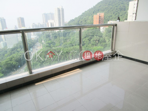Efficient 3 bedroom with balcony & parking | Rental | POKFULAM COURT, 94Pok Fu Lam Road 碧林閣 _0