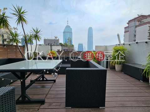 Lovely 2 bedroom on high floor with rooftop | Rental | Caine Mansion 堅都大廈 _0