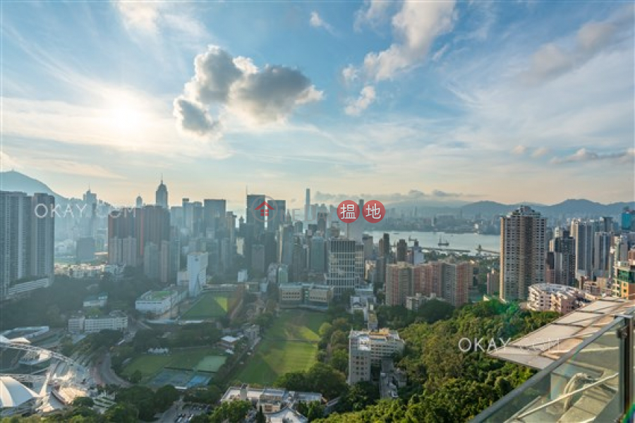 HK$ 39M Swiss Towers Wan Chai District | Stylish 2 bedroom on high floor with rooftop & parking | For Sale
