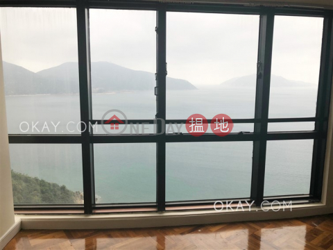 Lovely 3 bedroom on high floor with sea views & balcony | Rental | Pacific View 浪琴園 _0