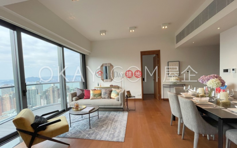 Luxurious 4 bed on high floor with sea views & balcony | Rental | University Heights Block 2 翰林軒2座 Rental Listings