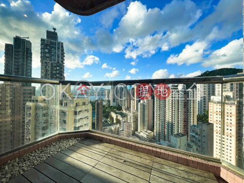 Rare 3 bedroom on high floor with balcony & parking | Rental | Jolly Villa 竹麗苑 _0